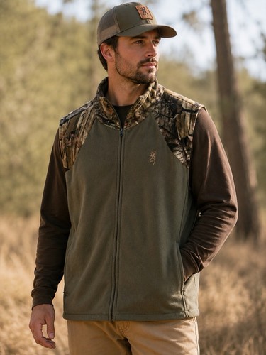 Browning camo fleece - fleece, hunting