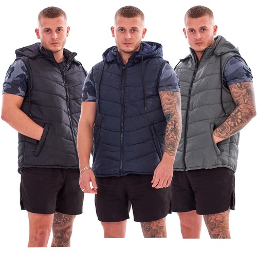Herren bodywarmer wattiert - bodywarmer,