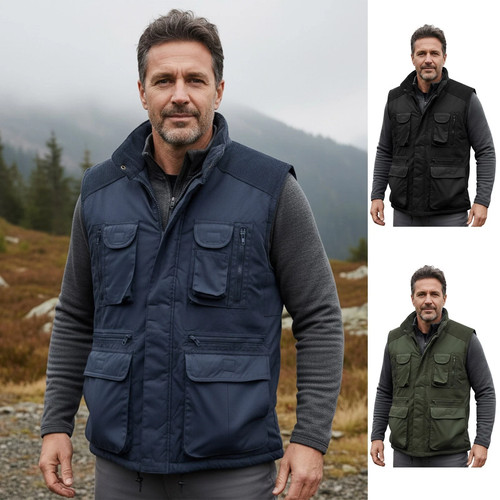 Herren multi pocket padded - multi,
